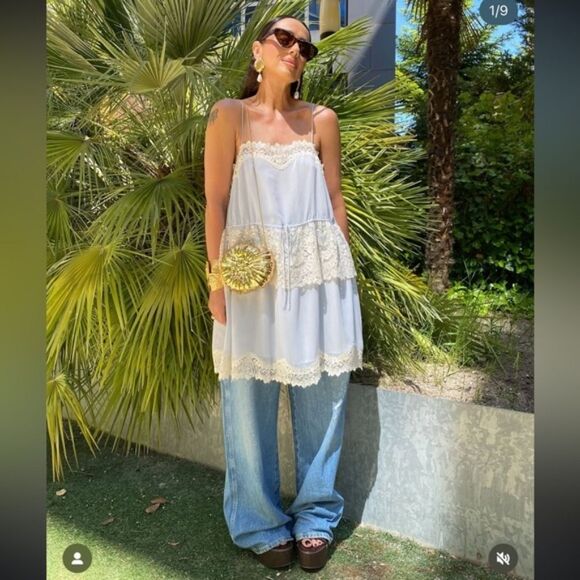 Nwt ZARA METALLIC SHELL CLUTCH - Picture 5 of 16